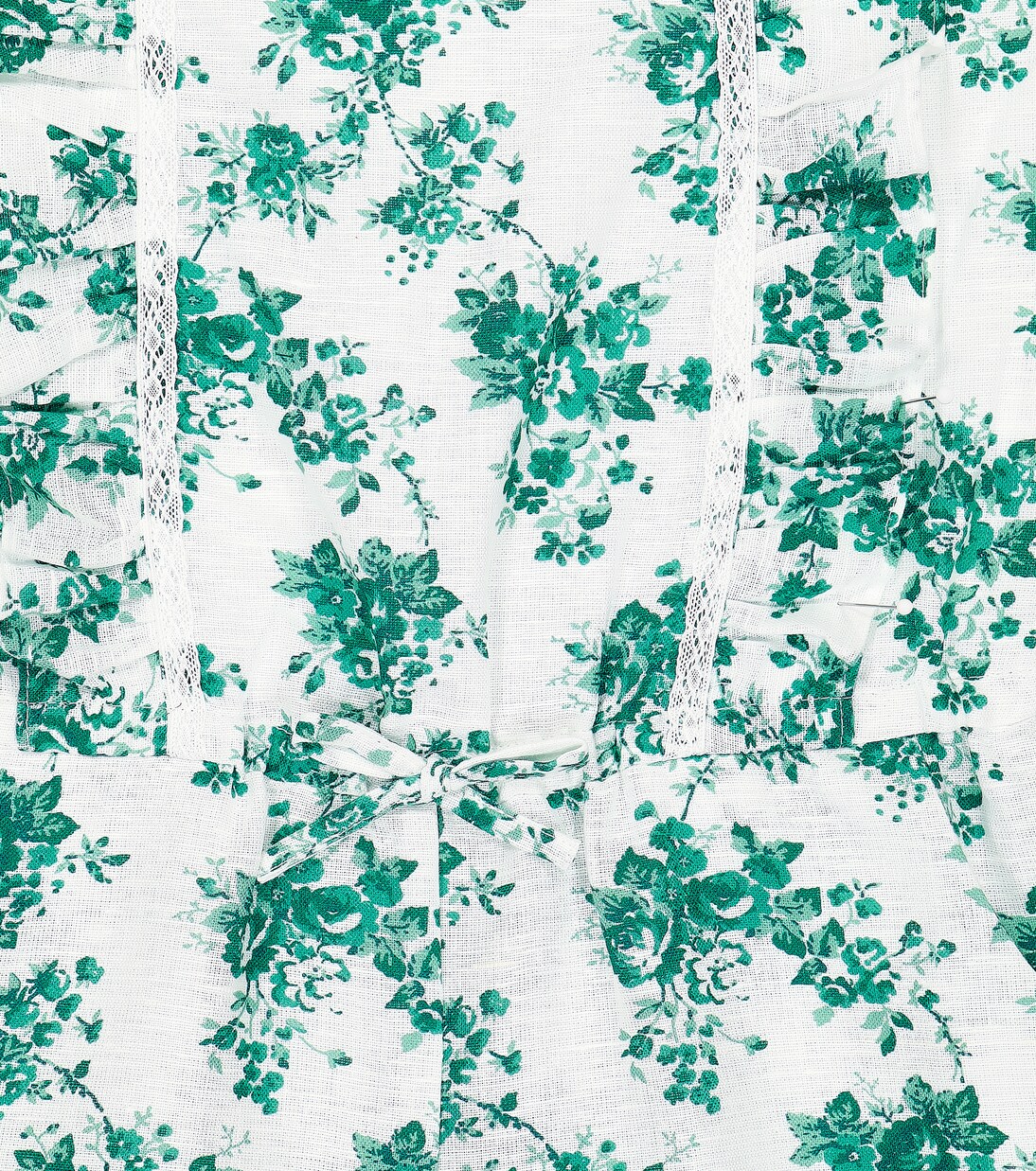 Printed ruffled cotton playsuit | Tartine et Chocolat