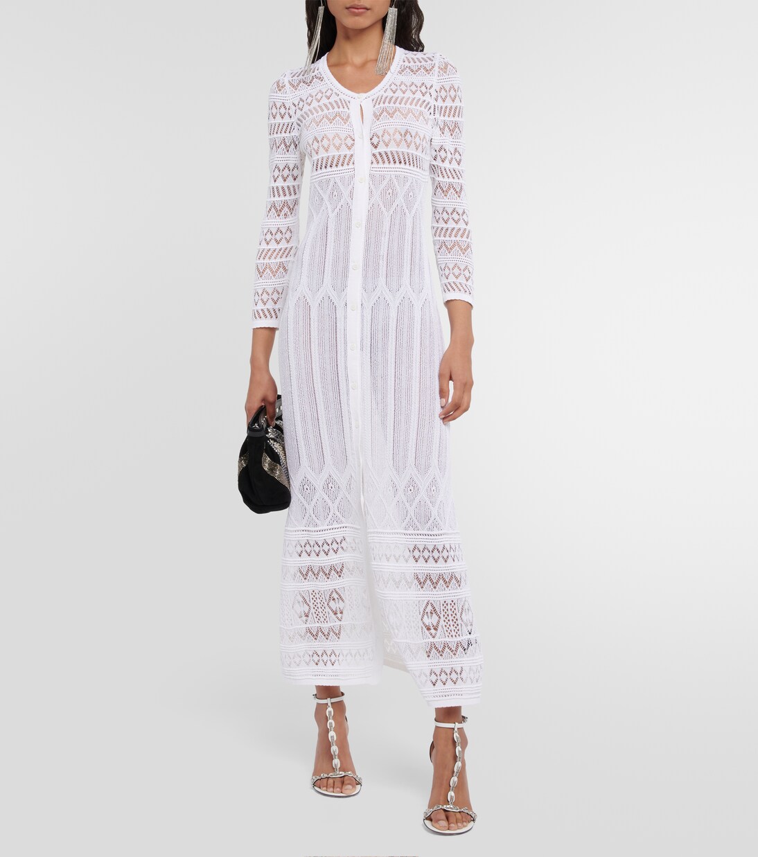 Maxikleid aus Häkelstrick | Isabel Marant