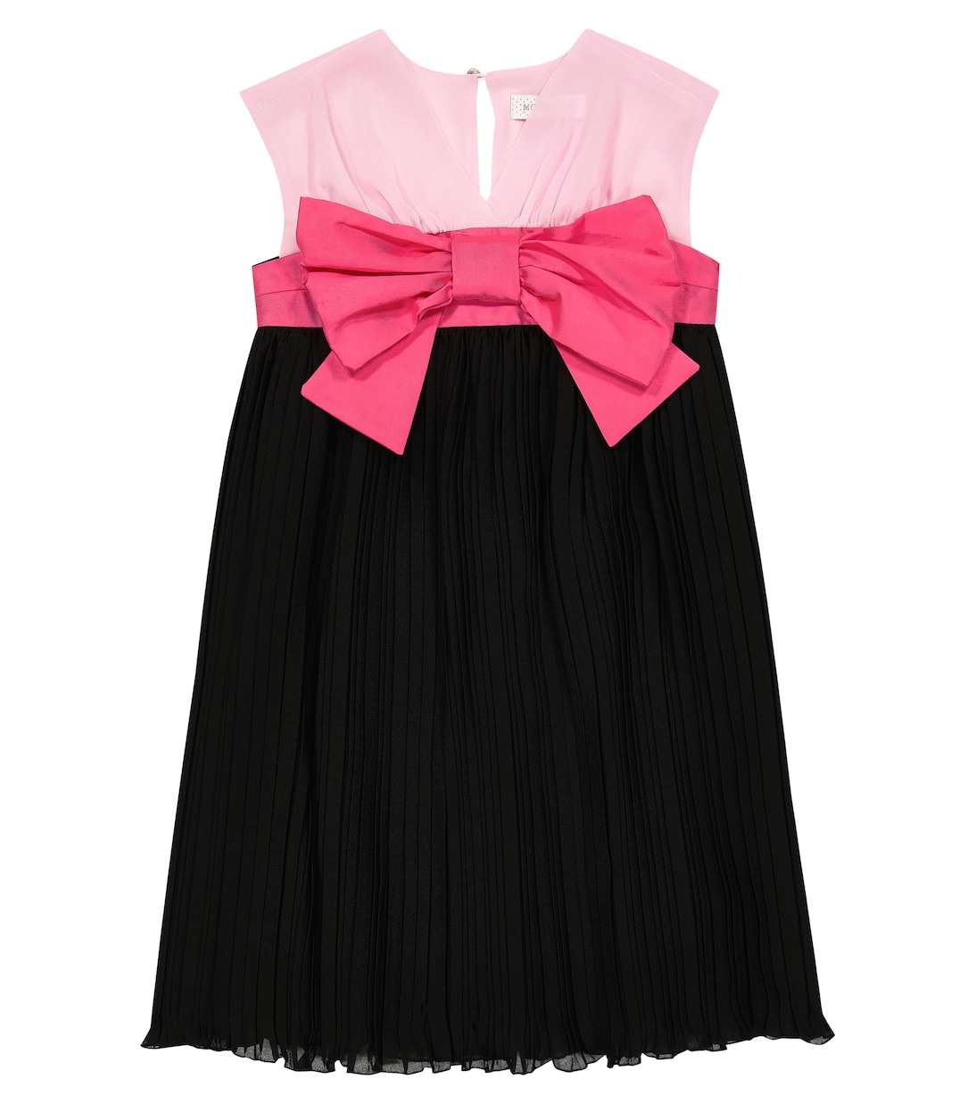 Bow-detail dress | Monnalisa