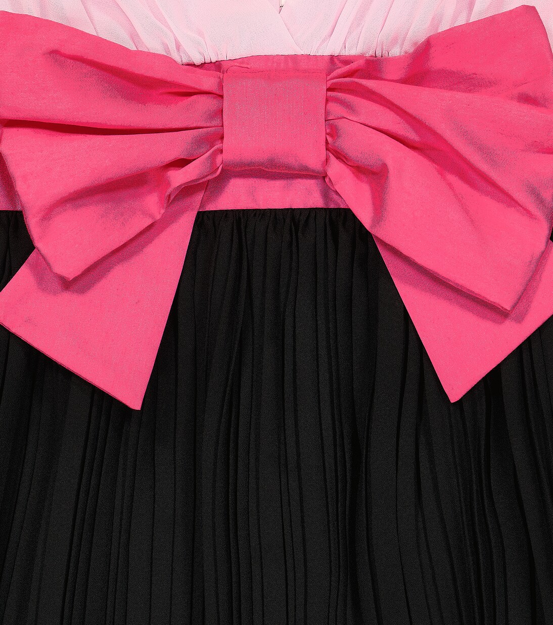 Bow-detail dress | Monnalisa