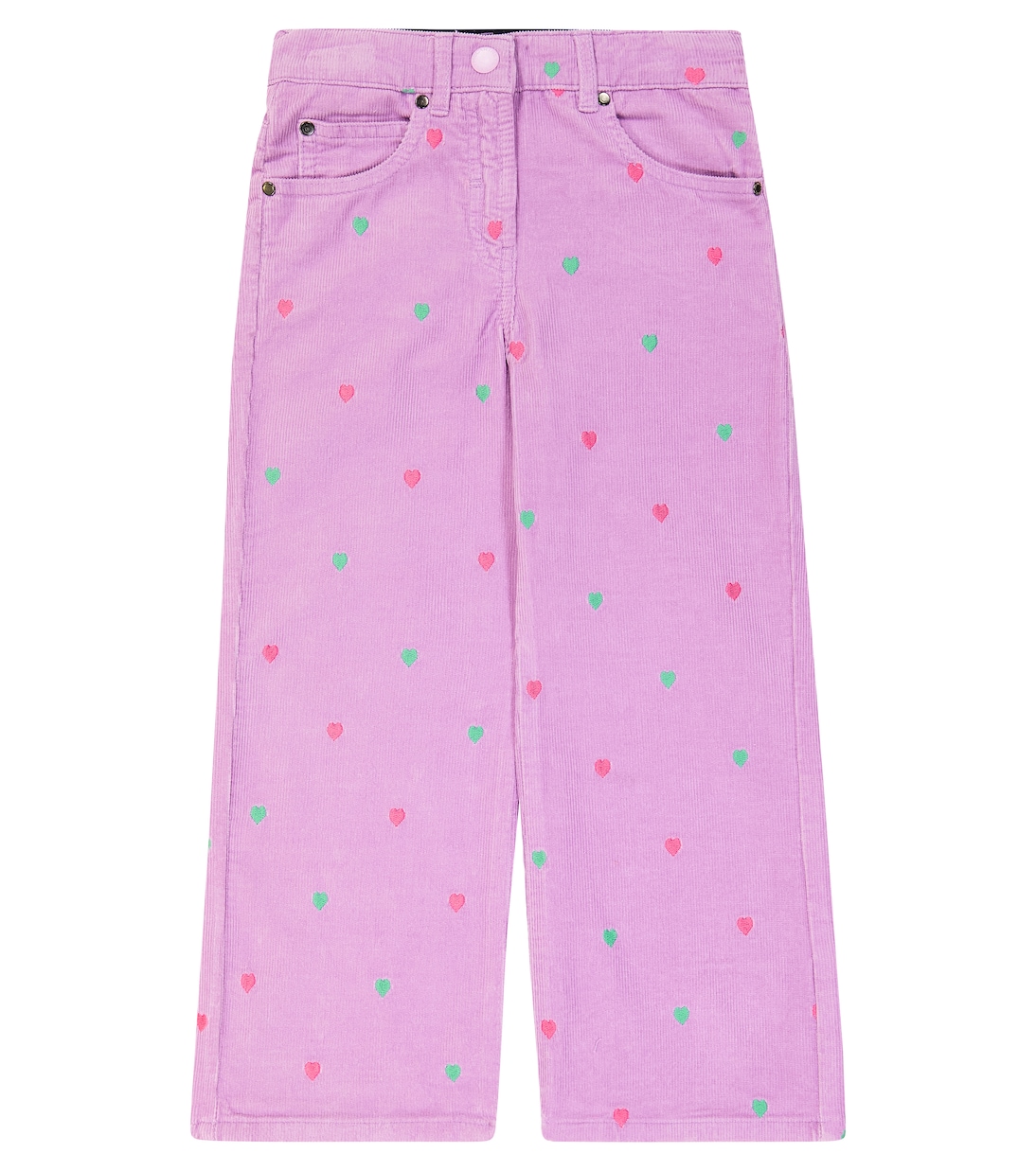 Bestickte Hose aus Cord | Stella McCartney Kids