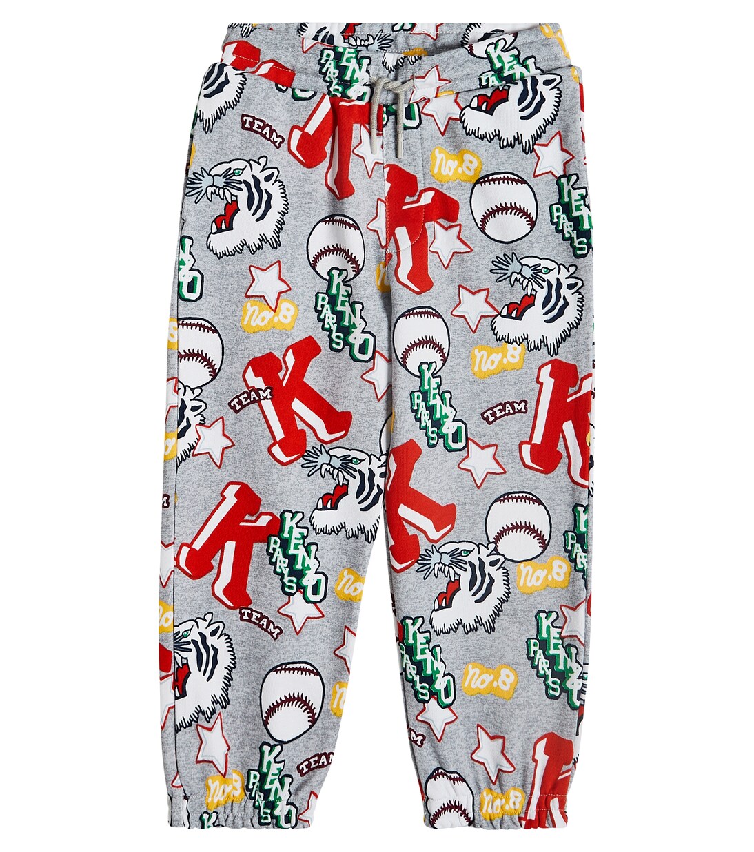 Printed cotton sweatpants | Kenzo Kids