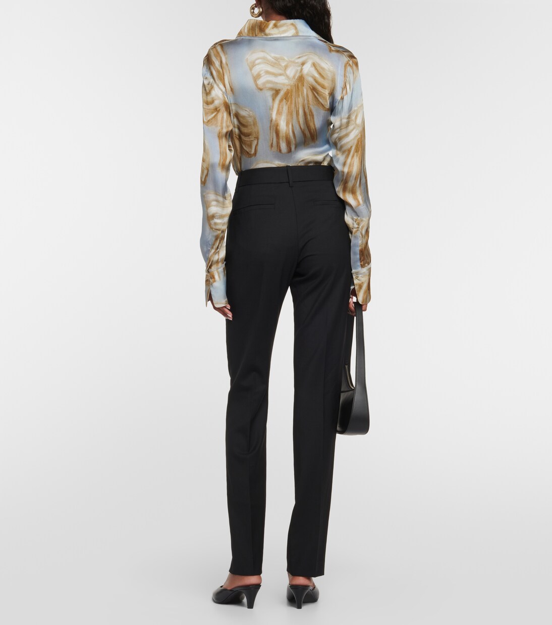 Pantalon droit Evan en laine | Nili Lotan