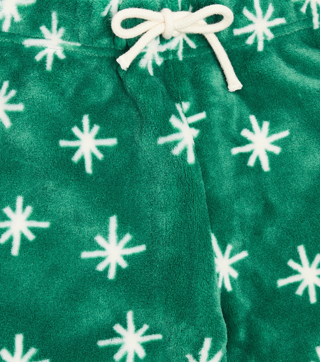 Snow Polar printed fleece sweatpants | Tinycottons