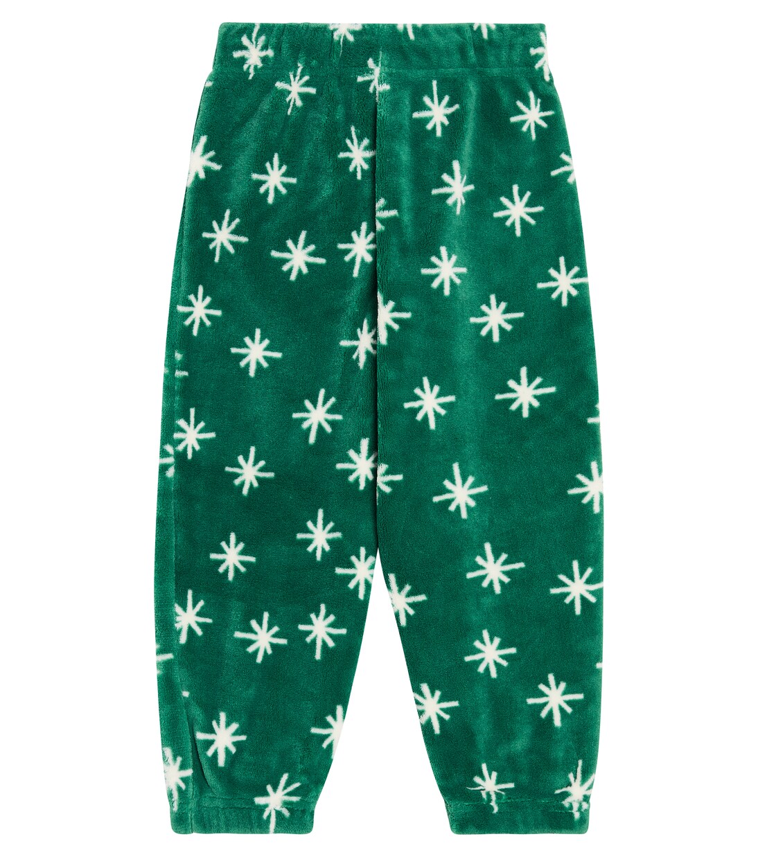 Snow Polar printed fleece sweatpants | Tinycottons