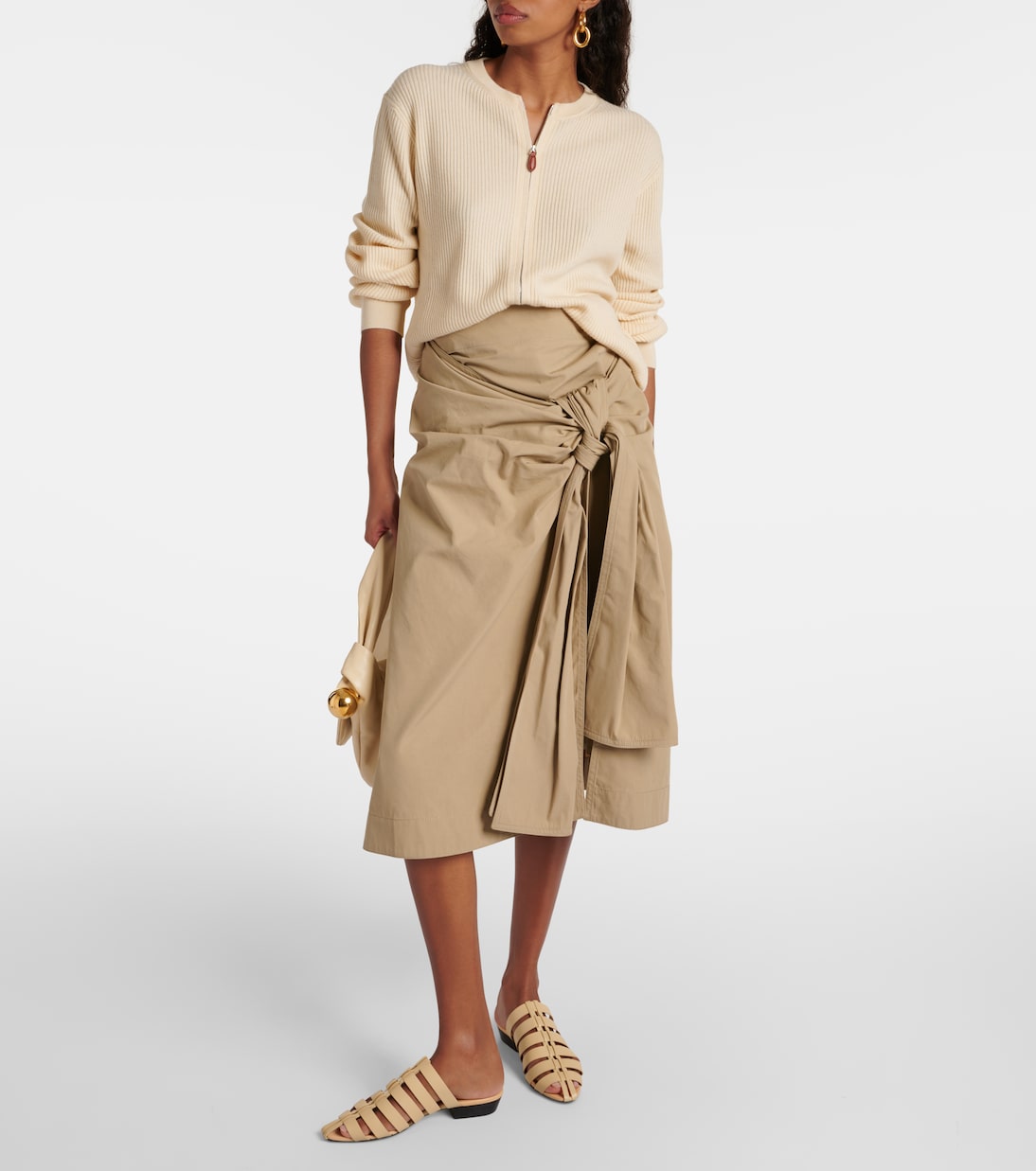 Slippers Kaede aus Leder | Loro Piana