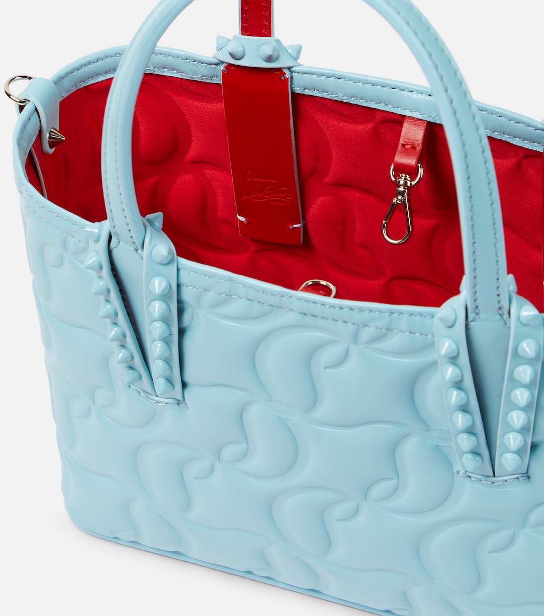 Cabata Mini leather tote bag | Christian Louboutin