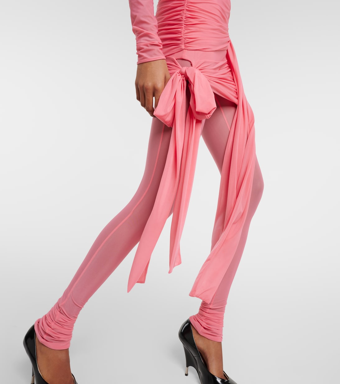 Minifalda de jersey fruncida | Blumarine