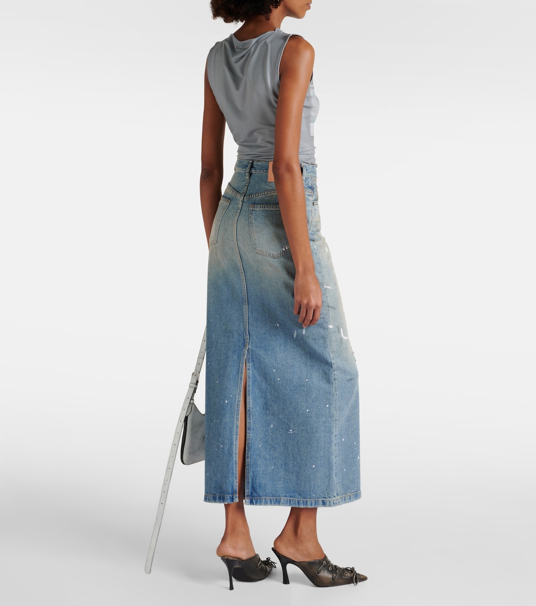 Denim maxi skirt | Acne Studios