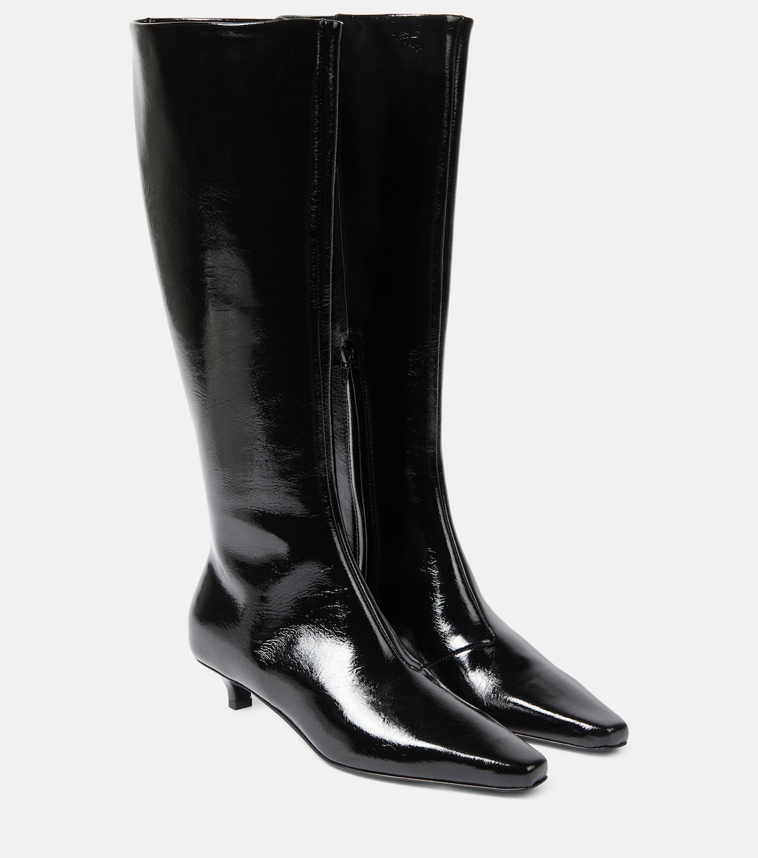 The Slim leather knee-high-boots | Toteme
