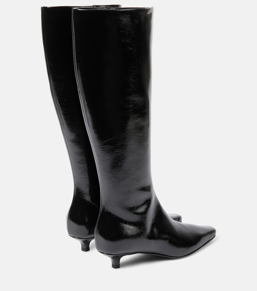 The Slim leather knee-high-boots | Toteme