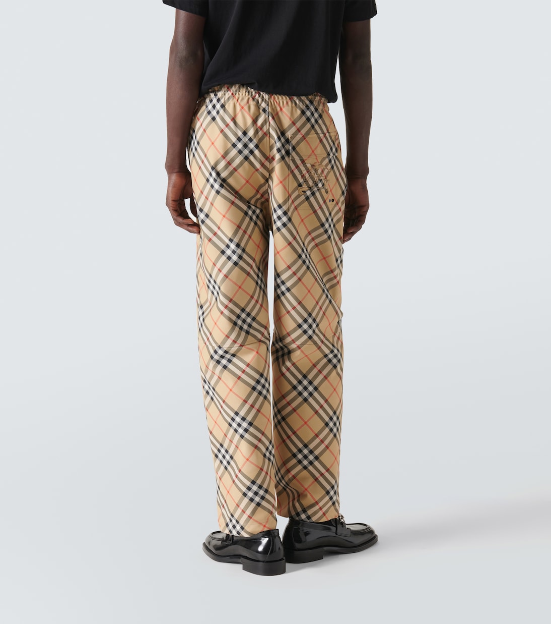 Checked track pants | Burberry