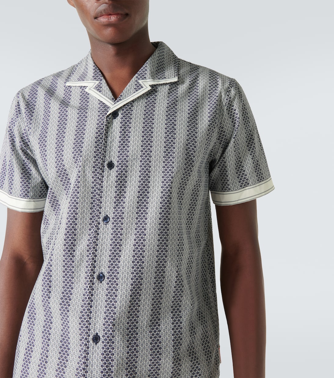 Hibbert floral cotton bowling shirt | Orlebar Brown