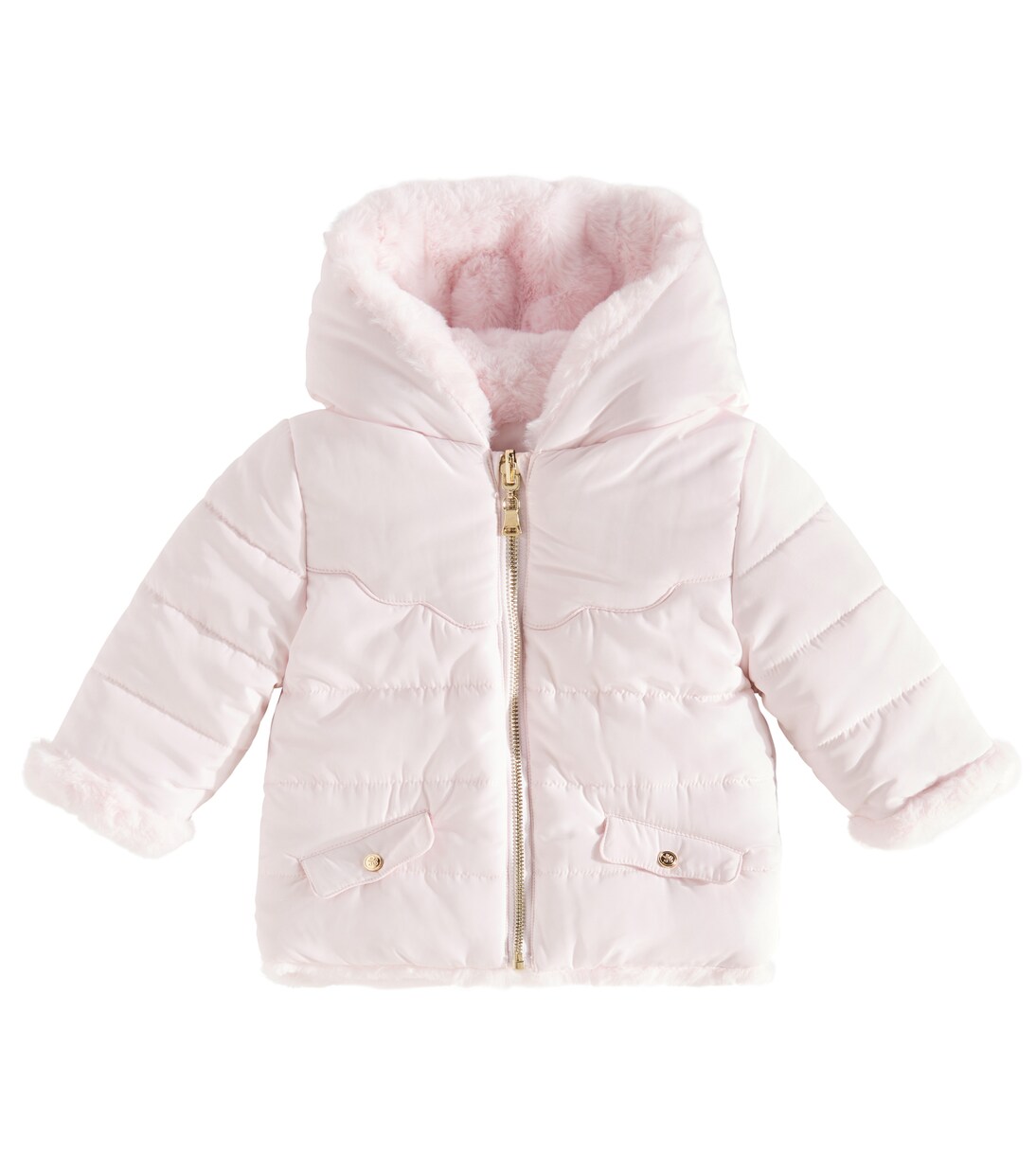 Baby faux shearling jacket | Tartine et Chocolat
