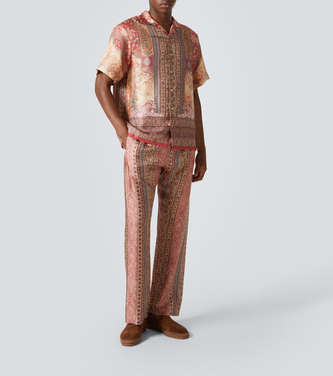 Gerade Hose aus Seide | Etro