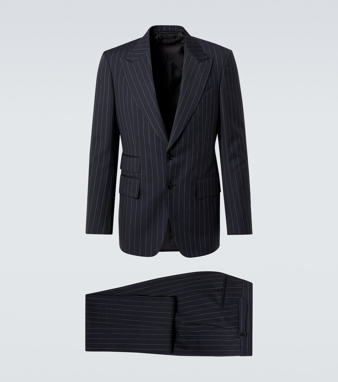 Pinstripe wool and mohair suit | Tom Ford