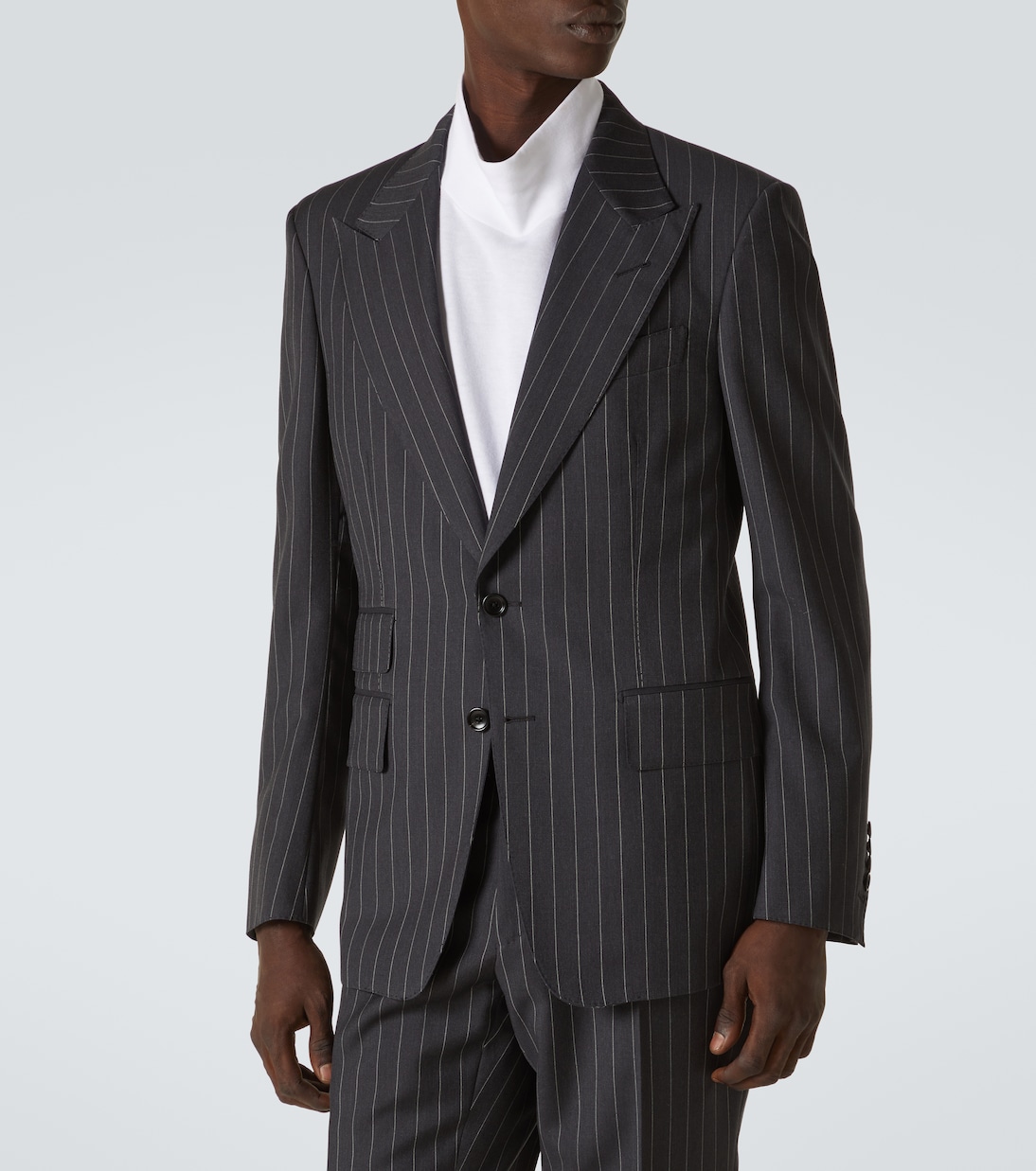 Pinstripe wool and mohair suit | Tom Ford