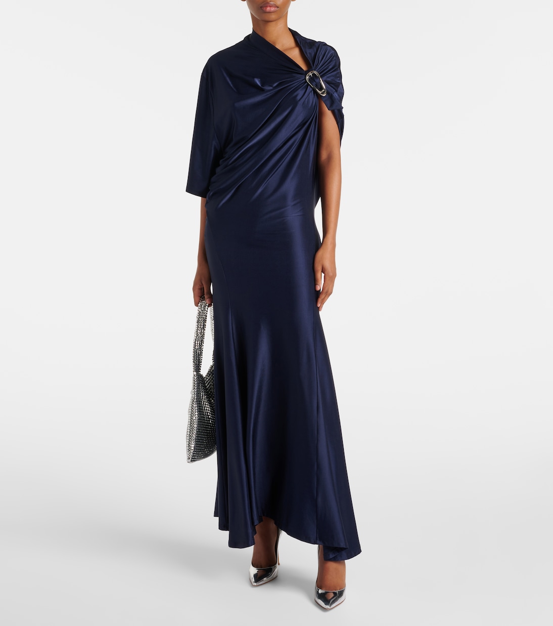 Maxikleid aus Jersey | Rabanne