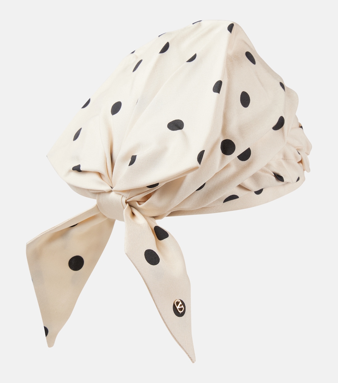 波点真丝头巾 | Valentino