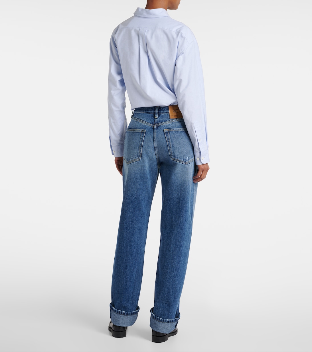 Jeans anchos | Prada
