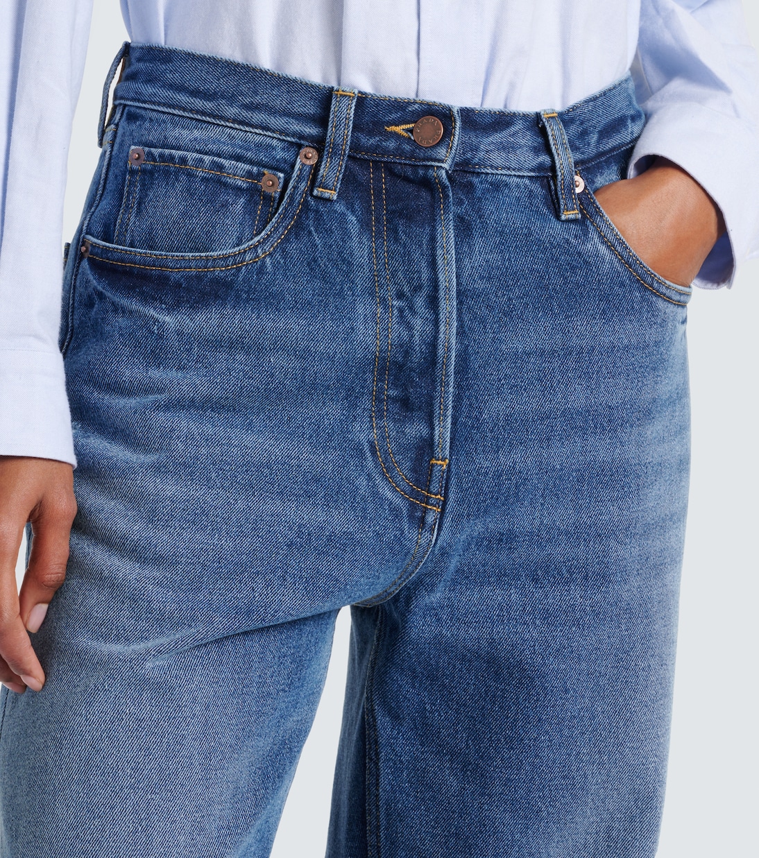 Jeans anchos | Prada