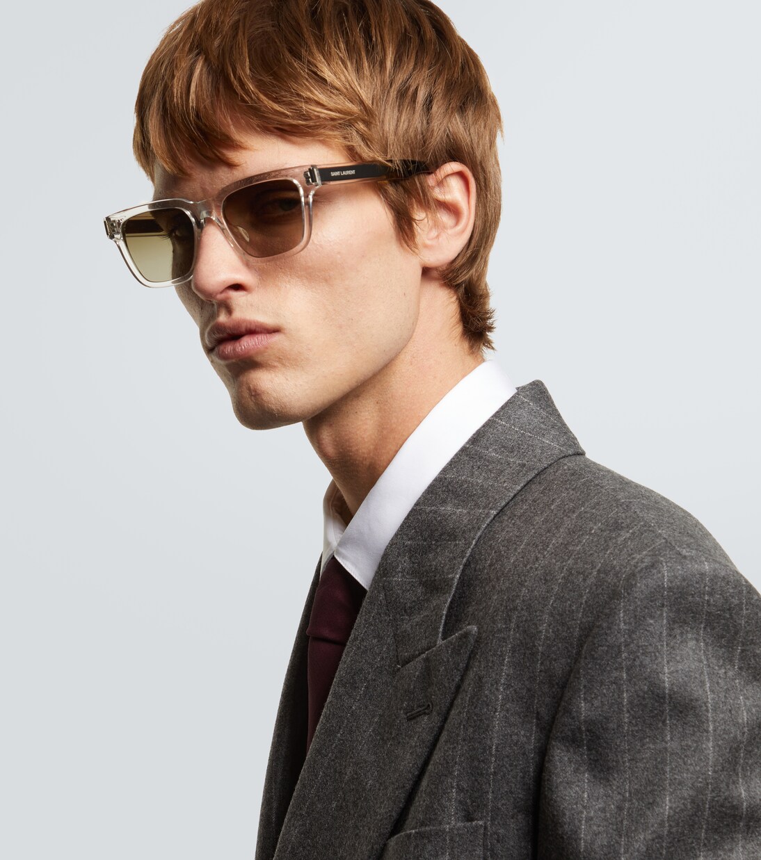 SL 790/F rectangular sunglasses | Saint Laurent