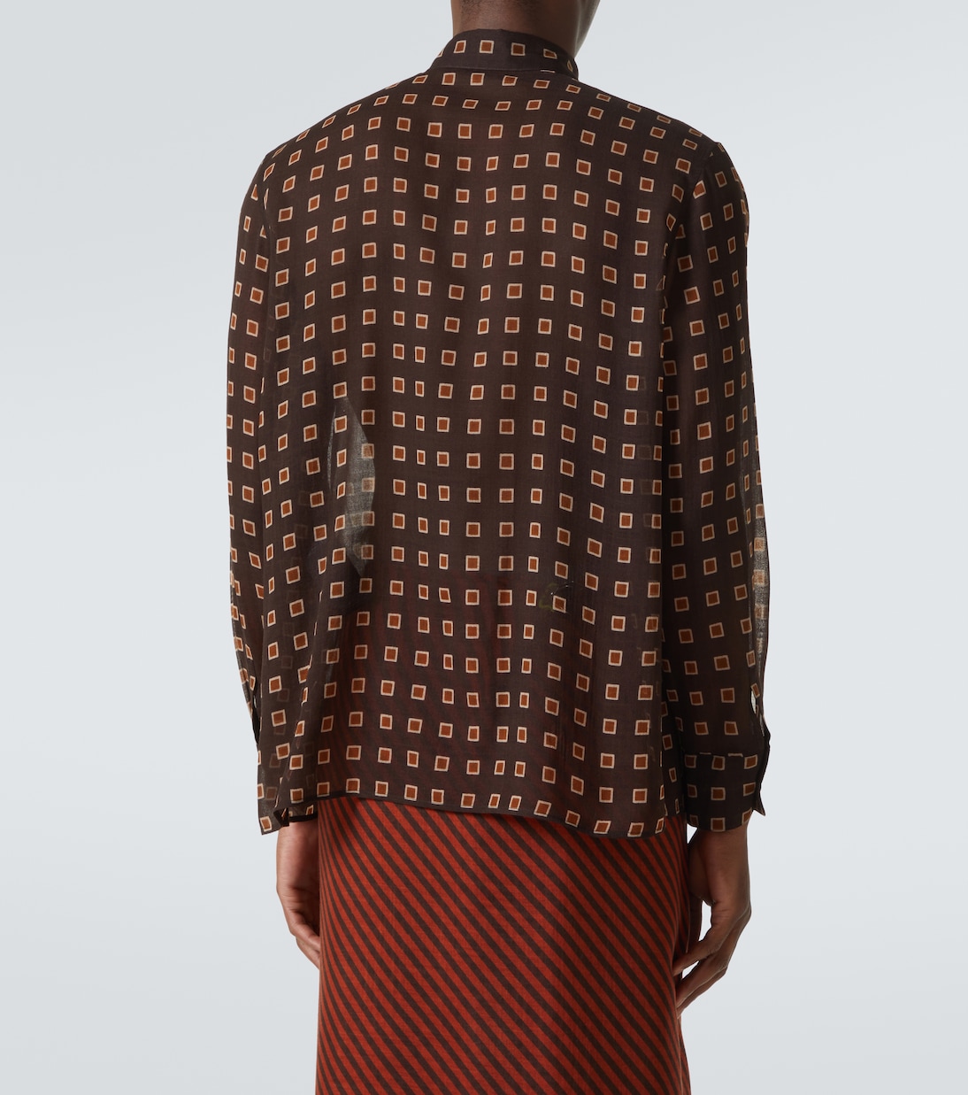 Printed wool shirt | Saint Laurent