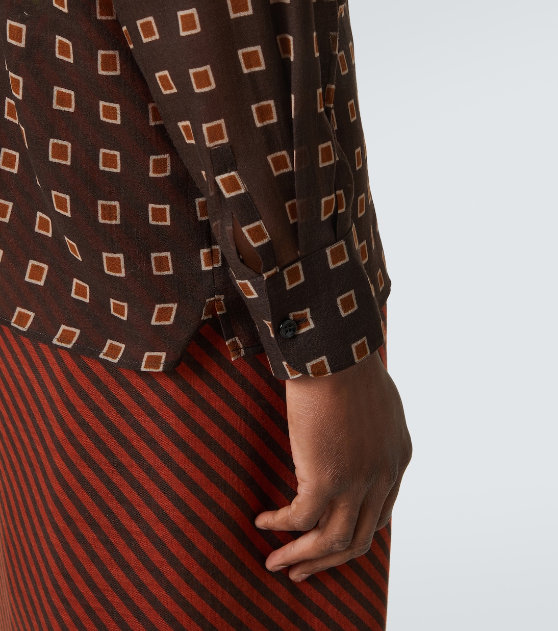 Printed wool shirt | Saint Laurent