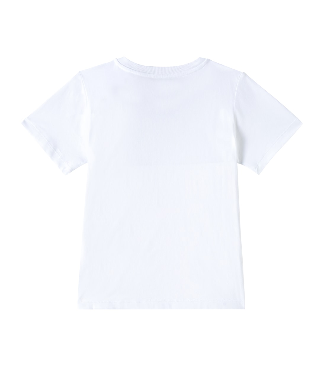 T-shirt in jersey di cotone con logo | Balmain Kids