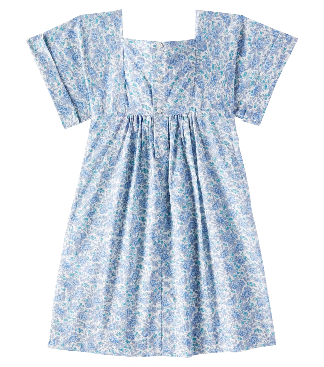 Paysanne floral smocked cotton dress | Bonpoint
