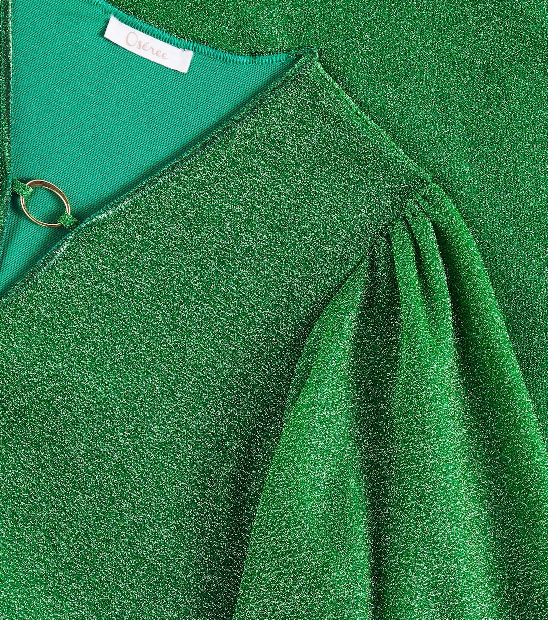 Lumière lamé beach dress | Oséree Kids