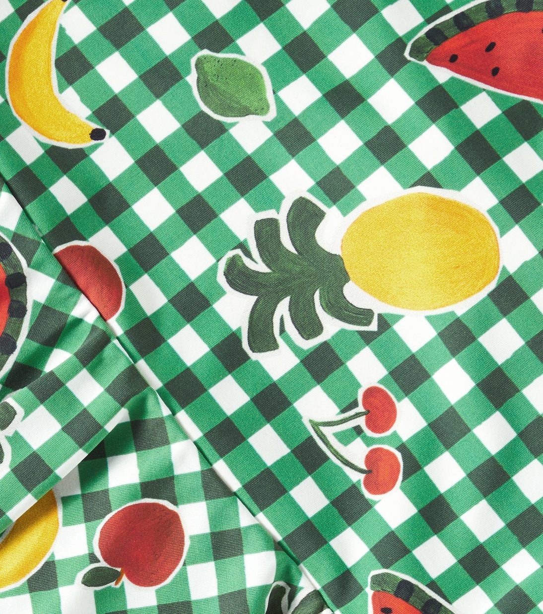 Baby ruffled checked swimsuit | Fábula