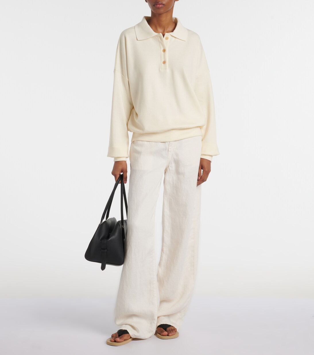 Polopullover Corzas aus Baumwolle und Kaschmir | The Row