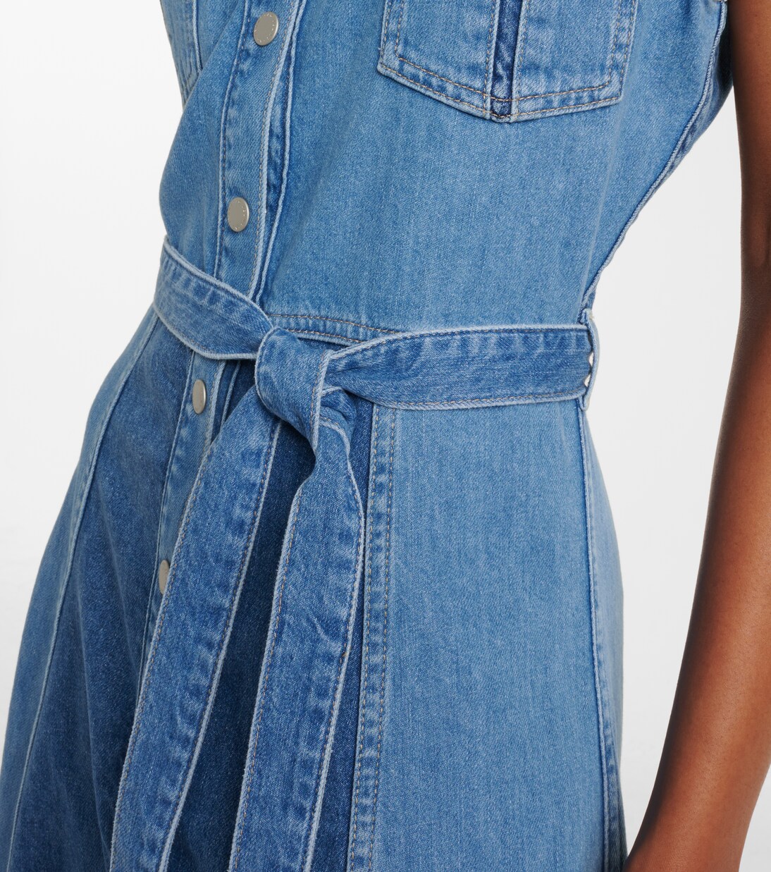 Midikleid aus Denim | AG Jeans