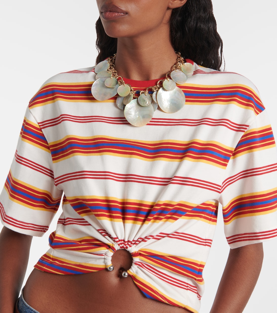 Collar de cadena de nácar | Rabanne