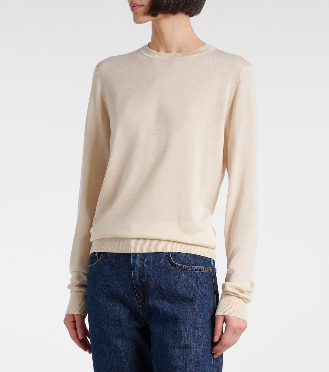 Pullover aus einem Seidengemisch | Toteme