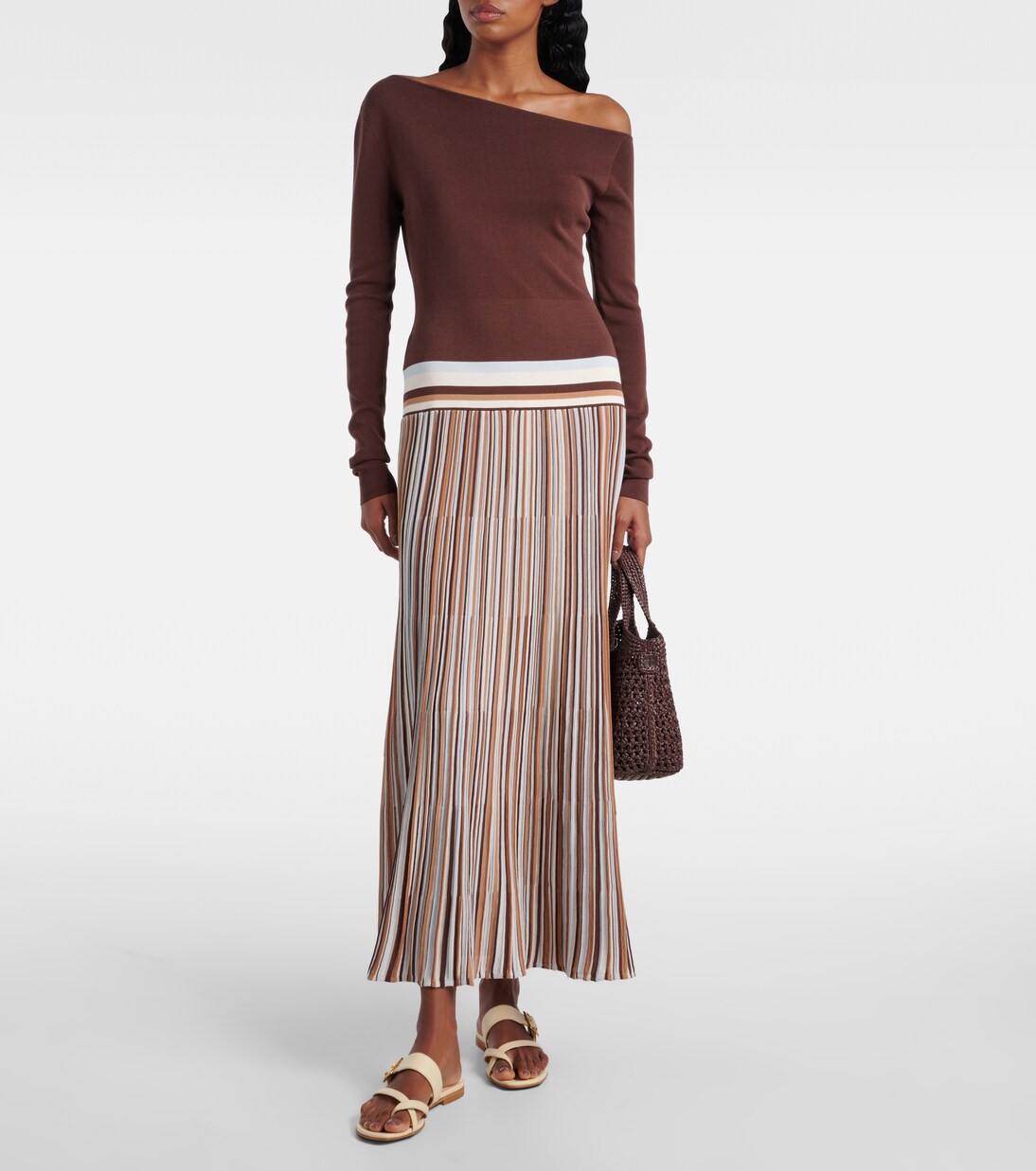 Robe longue Citara en coton mélangé | Faithfull