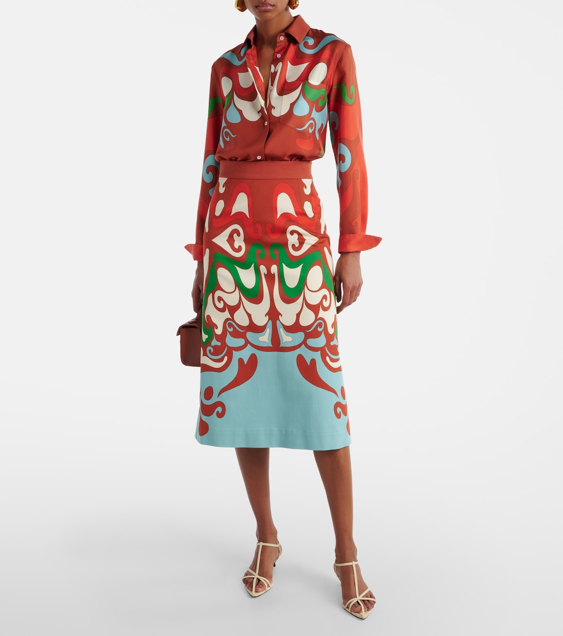 Camisa Boy de sarga de seda | La DoubleJ