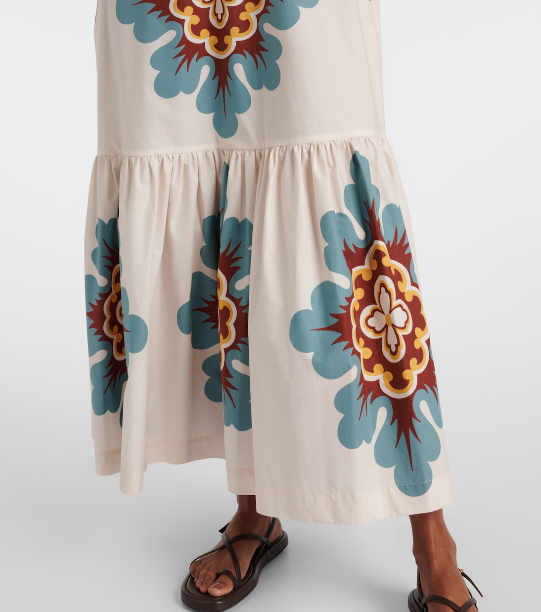 Artemis printed cotton shirtdress | La DoubleJ