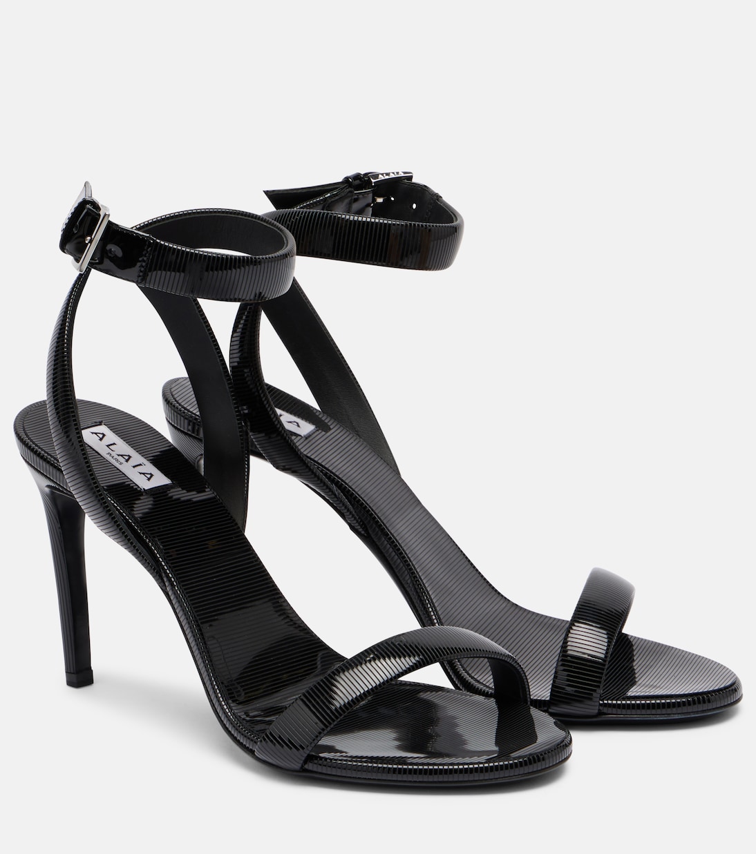 Sandalen Chain aus Lackleder | Alaïa