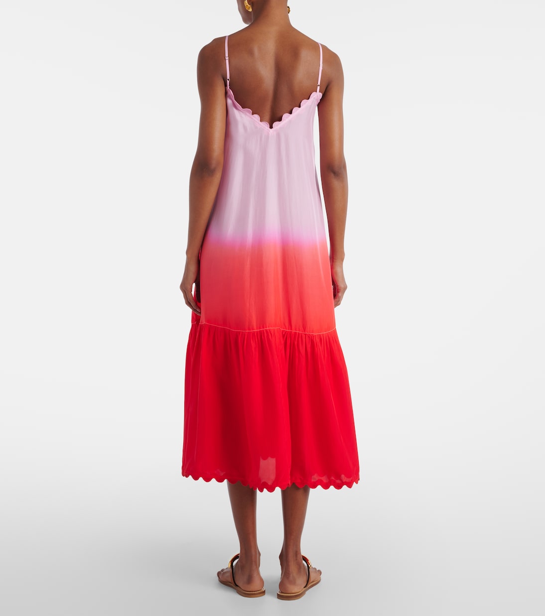 Robe midi en soie | Juliet Dunn