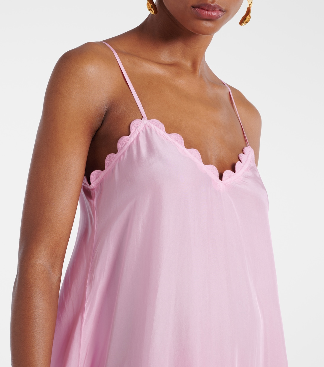 Robe midi en soie | Juliet Dunn