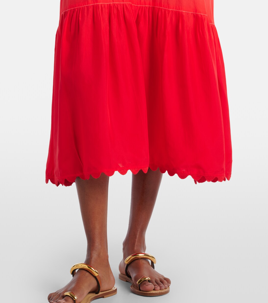 Robe midi en soie | Juliet Dunn