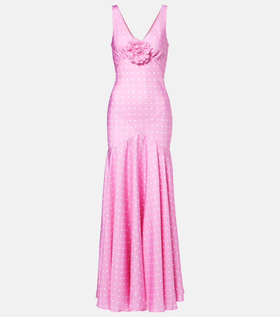 Robe longue en sergé de soie | Rodarte