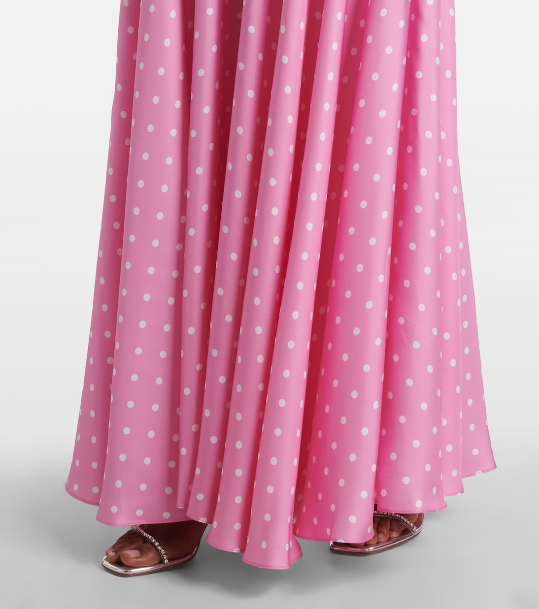 Robe longue en sergé de soie | Rodarte