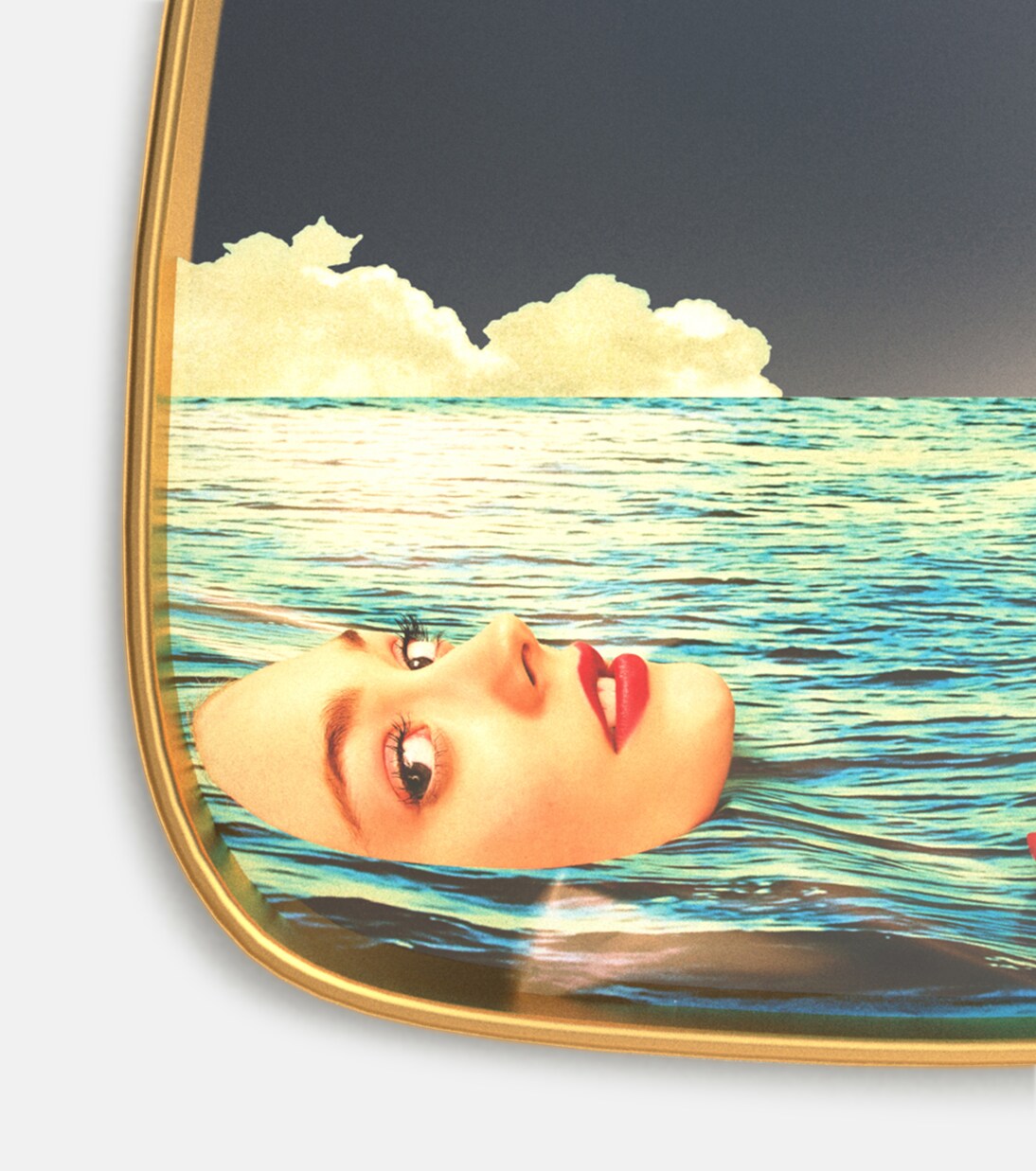 x Toiletpaper Sea Girl mirror | Seletti