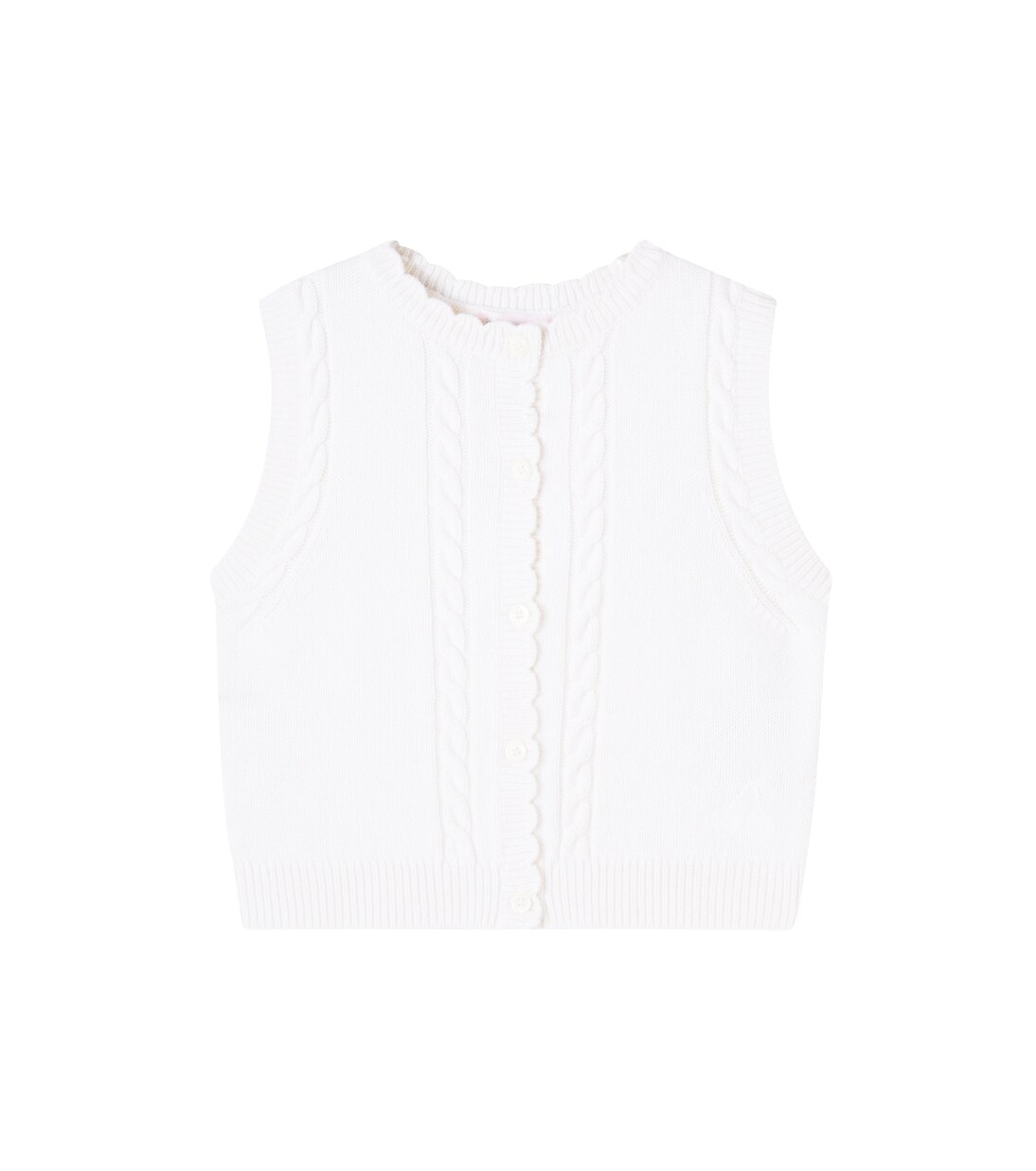 Jobolene sweater vest | Bonpoint