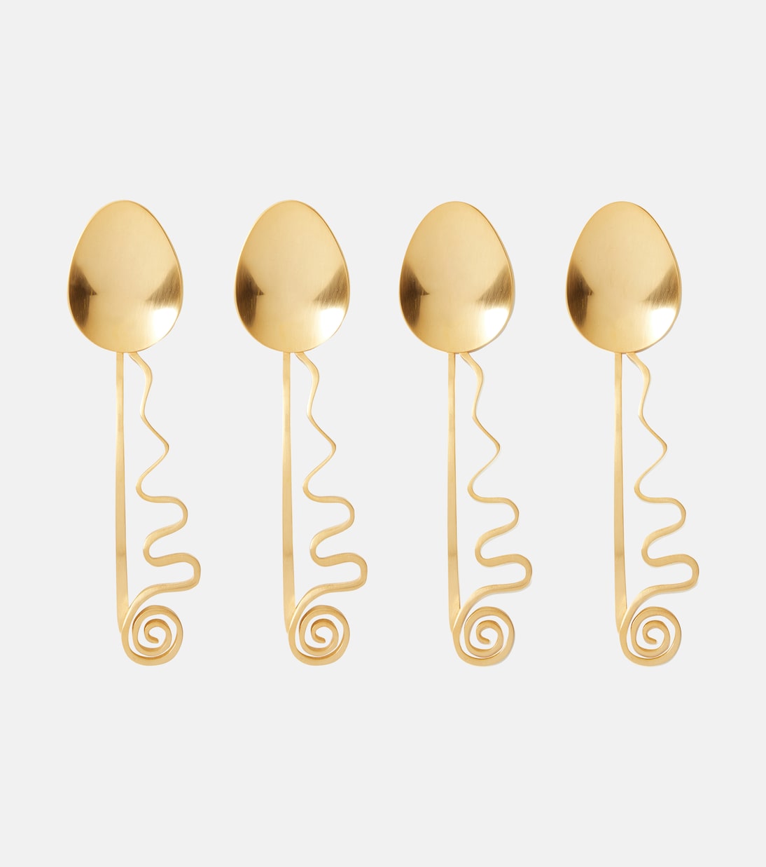 Spirale set of 4 cocktail spoons | L'Objet