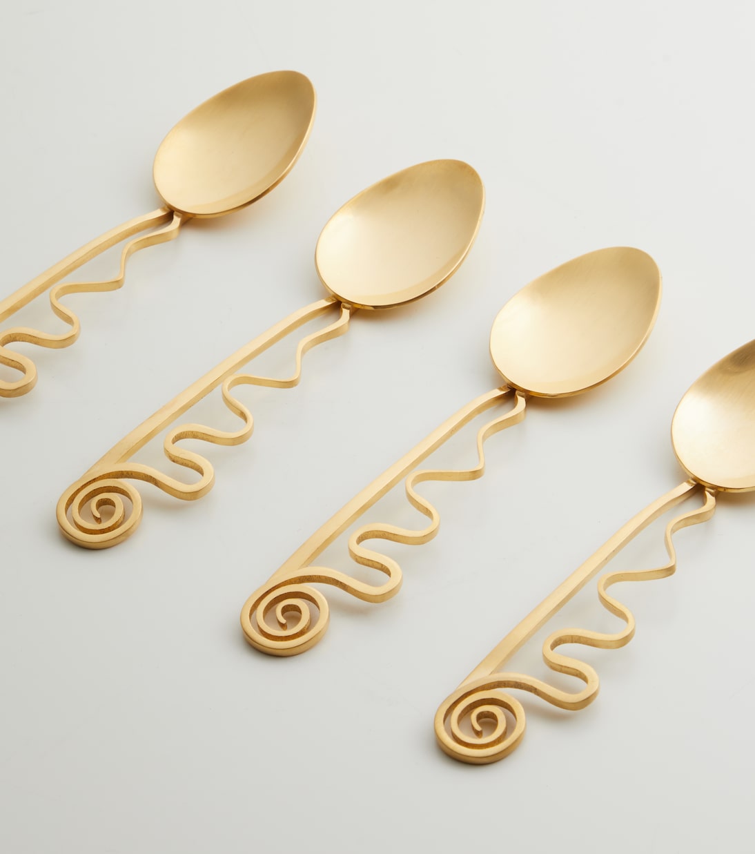 Spirale set of 4 cocktail spoons | L'Objet