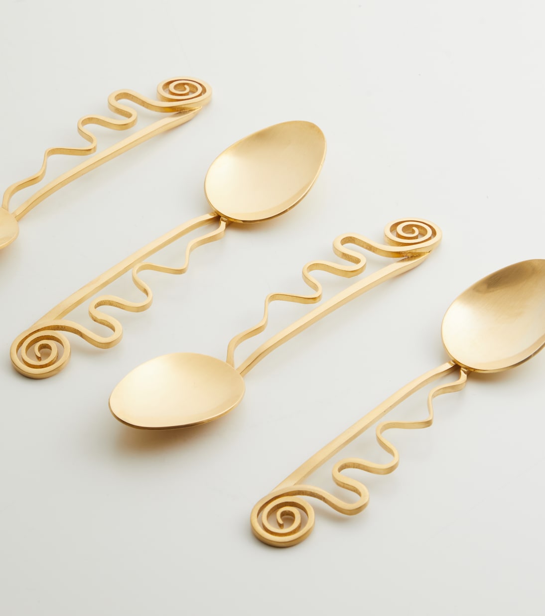 Spirale set of 4 cocktail spoons | L'Objet